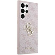 Husa pentru  Samsung Galaxy S24 Ultra Guess - Hardcase 4G Series - roz