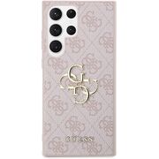 Husa pentru  Samsung Galaxy S24 Ultra Guess - Hardcase 4G Series - roz