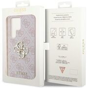 Husa pentru  Samsung Galaxy S24 Ultra Guess - Hardcase 4G Series - roz
