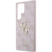 Husa pentru  Samsung Galaxy S24 Ultra Guess - Hardcase 4G Series - roz