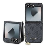 Husa pentru  Samsung Galaxy Z Flip 6 cu Guess - Hardcase 4G Series - negru