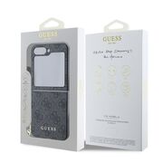 Husa pentru  Samsung Galaxy Z Flip 6 cu Guess - Hardcase 4G Series - negru