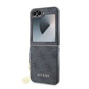 Husa pentru  Samsung Galaxy Z Flip 6 cu Guess - Hardcase 4G Series - negru