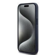 Husa pentru  iPhone 15 Guess - Hardcase 4G Series - albastru