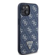 Husa pentru  iPhone 15 Guess - Hardcase 4G Series - albastru
