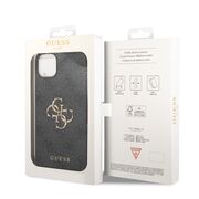 Husa pentru  iPhone 15 Guess - Hardcase 4G Series - gri mat