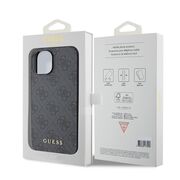 Husa pentru  iPhone 15 Guess - Hardcase 4G Series - gri