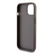 Husa pentru  iPhone 15 Guess - Hardcase 4G Series - maro