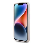 Husa pentru  iPhone 15 Guess - Hardcase 4G Series - roz neon