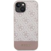 Husa pentru  iPhone 15 Guess - Hardcase 4G Series - roz