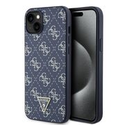 Husa pentru  iPhone 15 Plus Guess - Hardcase 4G Series - albastru
