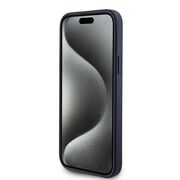 Husa pentru  iPhone 15 Plus Guess - Hardcase 4G Series - albastru