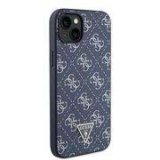 Husa pentru  iPhone 15 Plus Guess - Hardcase 4G Series - albastru