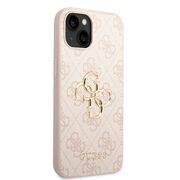 Husa pentru  iPhone 15 Plus Guess - Hardcase 4G Series - roz
