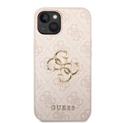 Husa pentru  iPhone 15 Plus Guess - Hardcase 4G Series - roz