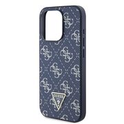 Husa pentru  iPhone 15 Pro Guess - Hardcase 4G Series - albastru