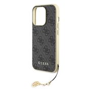 Husa pentru  iPhone 15 Pro Guess - Hardcase 4G Series - grey
