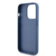 Husa pentru  iPhone 15 Pro Max Guess - Hardcase 4G Series - albastru deschis