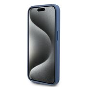 Husa pentru  iPhone 15 Pro Max Guess - Hardcase 4G Series - albastru deschis