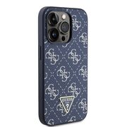 Husa pentru  iPhone 15 Pro Max Guess - Hardcase 4G Series - albastru