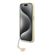 Husa pentru  iPhone 15 Pro Max Guess - Hardcase 4G Series - maro inchis