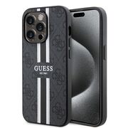 Husa pentru  iPhone 15 Pro Max Guess - Hardcase 4G Series - negru denim