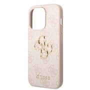 Husa pentru  iPhone 15 Pro Max Guess - Hardcase 4G Series - roz