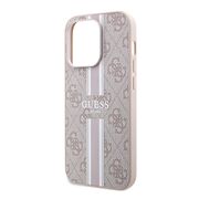 Husa pentru  iPhone 15 Pro Max cu MagSafe Guess - Hardcase 4G Series - roz