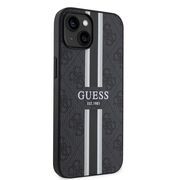 Husa pentru  iPhone 15 cu MagSafe Guess - Hardcase 4G Series - negru