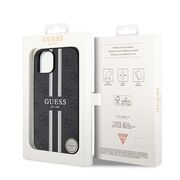 Husa pentru  iPhone 15 cu MagSafe Guess - Hardcase 4G Series - negru