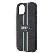 Husa pentru  iPhone 15 cu MagSafe Guess - Hardcase 4G Series - negru
