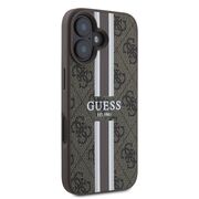 Husa pentru  iPhone 16 Plus cu MagSafe Guess - Hardcase 4G Series - maro