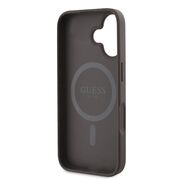 Husa pentru  iPhone 16 Plus cu MagSafe Guess - Hardcase 4G Series - maro