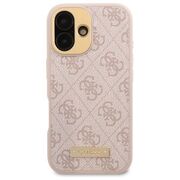 Husa pentru  iPhone 16 Plus cu MagSafe Guess - Hardcase 4G Series - roz neo