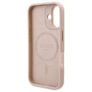 Husa pentru  iPhone 16 Plus cu MagSafe Guess - Hardcase 4G Series - roz neo