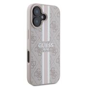 Husa pentru  iPhone 16 Plus cu MagSafe Guess - Hardcase 4G Series - roz