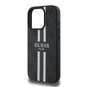 Husa pentru  iPhone 16 Pro cu MagSafe Guess - Hardcase 4G Series - negru