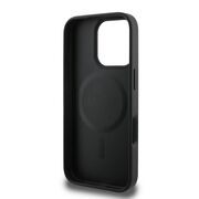 Husa pentru  iPhone 16 Pro cu MagSafe Guess - Hardcase 4G Series - negru