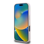 Husa pentru  iPhone 16 Pro cu MagSafe Guess - Hardcase 4G Series - roz