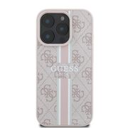 Husa pentru  iPhone 16 Pro cu MagSafe Guess - Hardcase 4G Series - roz