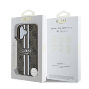 Husa pentru  iPhone 16 cu MagSafe Guess - Hardcase 4G Series - maro