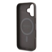 Husa pentru  iPhone 16 cu MagSafe Guess - Hardcase 4G Series - maro