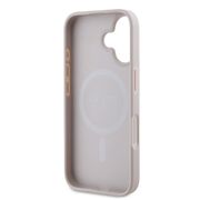 Husa pentru  iPhone 16 cu MagSafe Guess - Hardcase 4G Series - roz