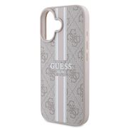 Husa pentru  iPhone 16 cu MagSafe Guess - Hardcase 4G Series - roz