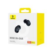 Casti Wireless Baseus Earbuds Bowie WM02 TWS, Bluetooth 5.3 - Negru