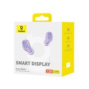Casti Wireless Baseus Earbuds WM02+ True Wireless Stereo, Bluetooth V5.3, Smart Display - Mov