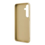 Husa pentru  Samsung Galaxy S24+ Plus Guess - Glitter Fixed - auriu
