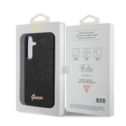 Husa pentru  Samsung Galaxy S24+ Plus Guess - Glitter Fixed - negru