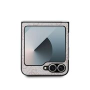 Husa pentru  Samsung Galaxy Z Flip 6 Guess - Leather 4G Triangle Strass - negru