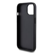 Husa pentru  iPhone 15 Guess - Glitter Fixed - negru